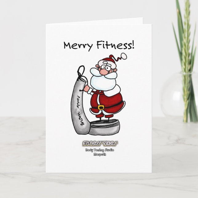 fitness vibes card (Front)