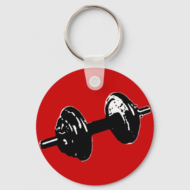 fitness weight key ring (Front)