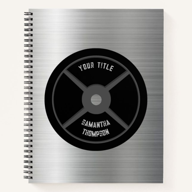 Fitness Weight Training Journal (Front)