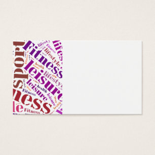 Fitness words