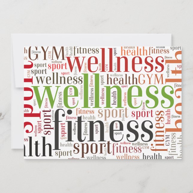 Fitness words (Front)