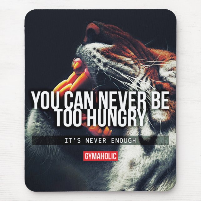 Fitness Workout Gym Motivation Mouse Mat (Front)