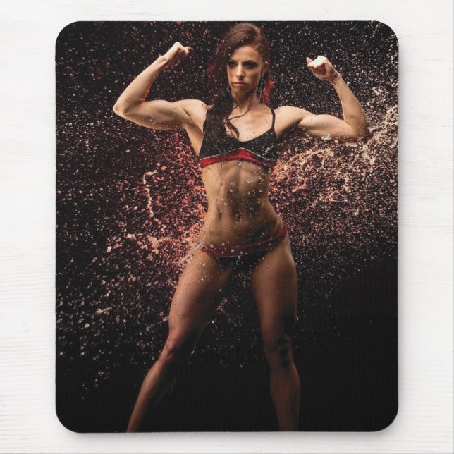Fitness Workout Gym Motivation Mouse Mat (Front)