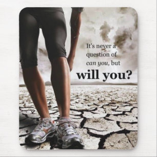 Fitness Workout Gym Motivation Mouse Mat