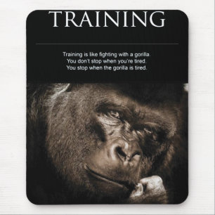 Fitness Workout Gym Motivation Mouse Mat
