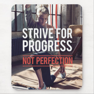 Fitness Workout Gym Motivation Mouse Mat