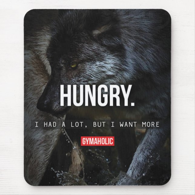 Fitness Workout Gym Motivation Mouse Mat (Front)