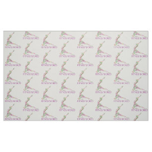 Fitness world fabric