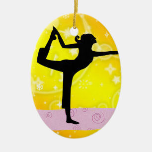 Fitness! Yoga - SRF Ceramic Tree Decoration