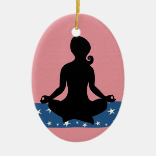 Fitness! Yoga - SRF Ceramic Tree Decoration