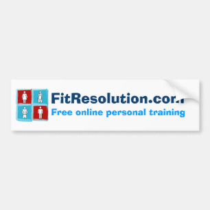 FitResolution - Bumper Sticker! Sticker