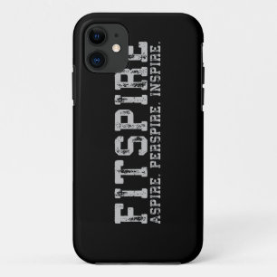 Fitspire - Aspire, Perspire,  Inspire - Workout iPhone 11 Case