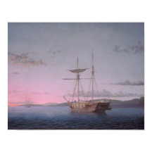 Fitz Henry Lane - Lumber Schooners at Evening