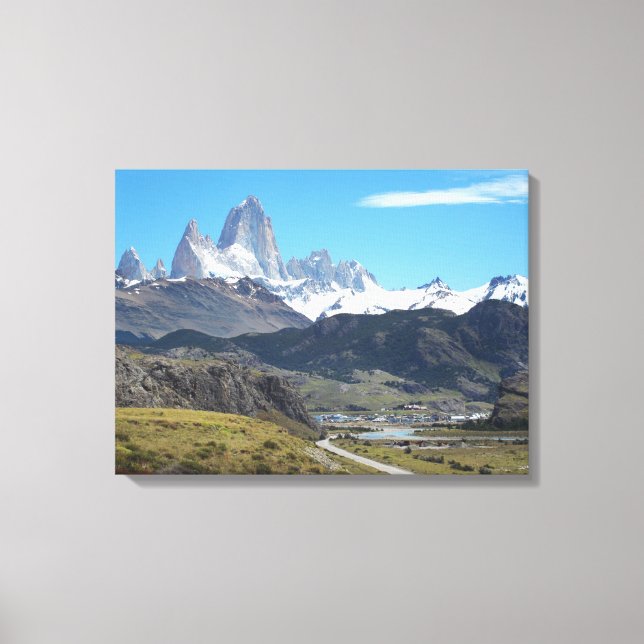 Fitz Roy / El Chalten Canvas Print (Front)