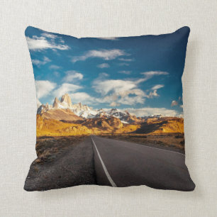 Fitz Roy In Morning Light Cushion
