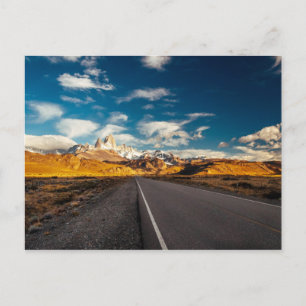 Fitz Roy In Morning Light Postcard