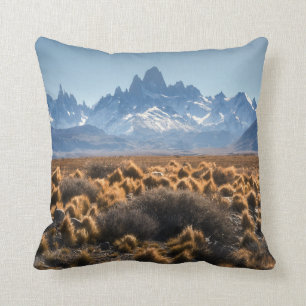 Fitz Roy, Patagonia, Argentina Cushion