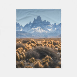 Fitz Roy, Patagonia, Argentina Fleece Blanket