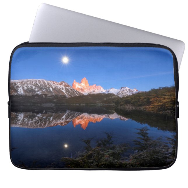 Fitz Roy'S Reflection Laptop Sleeve (Front)