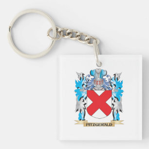 Fitzgerald Coat of Arms - Family Crest Key Ring