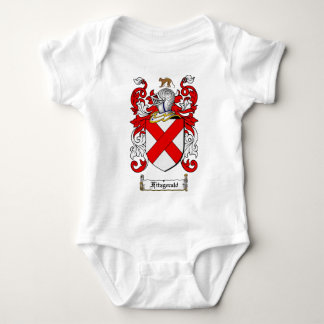 FITZGERALD FAMILY CREST -  FITZGERALD COAT OF ARMS BABY BODYSUIT