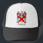 FITZGERALD FAMILY CREST -  FITZGERALD COAT OF ARMS TRUCKER HAT<br><div class="desc">FITZGERALD FAMILY CREST -  FITZGERALD COAT OF ARMS A coat of arms is also sometimes called a Family Crest,  Code of Arms or Family Shield</div>