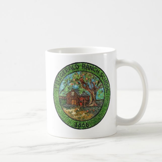 Fitzgerald Ranch School, 1866, Pinole California Coffee Mug (Right)
