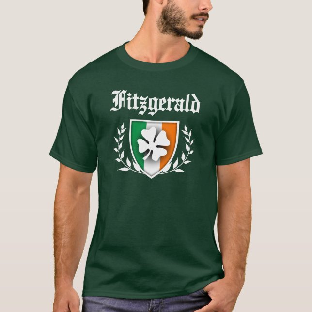 Fitzgerald Shamrock Crest T-Shirt (Front)
