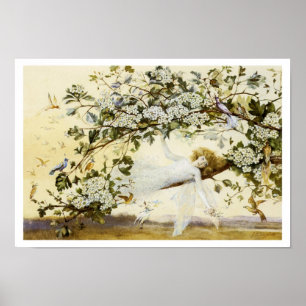 Fitzgerald's "Ariel" - Vintage Print