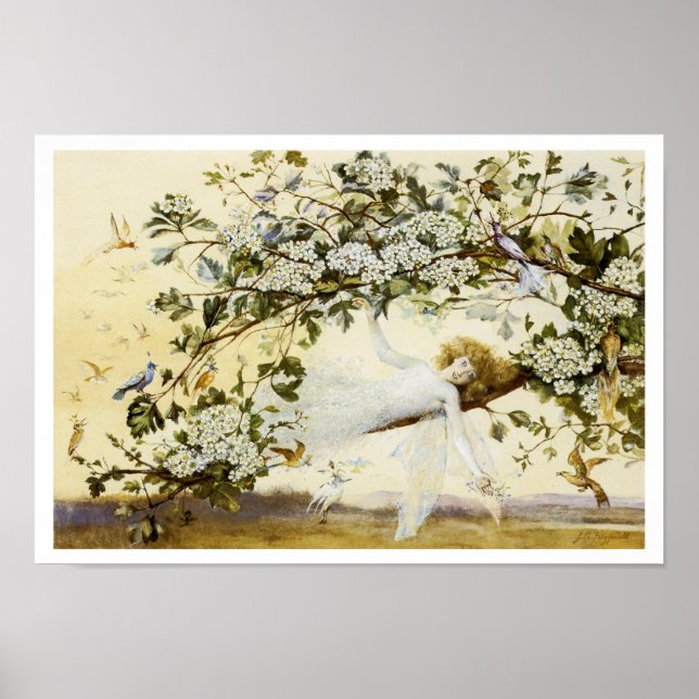 Fitzgerald's "Ariel" - Vintage Print (Front)