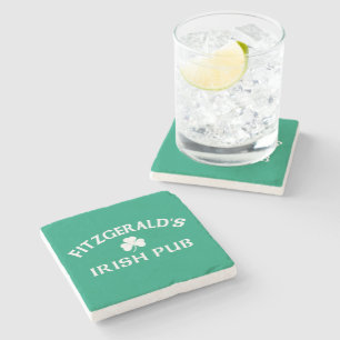 Fitzgerald's Irish Pub Stone Coaster