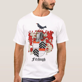 Fitzhugh Family Heraldry - 2 LARGE CREST T-Shirt