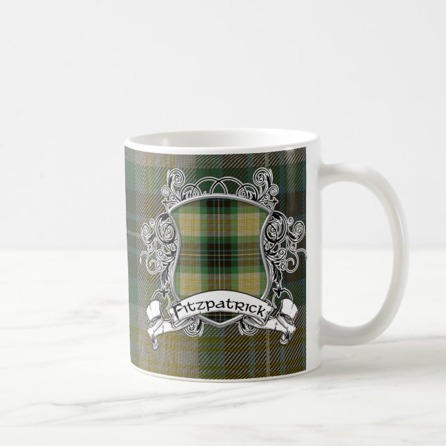 Fitzpatrick Tartan Shield Coffee Mug (Right)