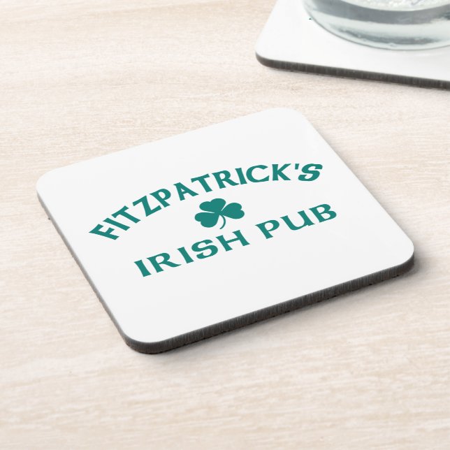 Fitzpatrick's Irish Pub  Coaster (Left Side)