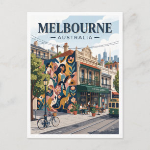 Fitzroy Melbourne Australia Postcard
