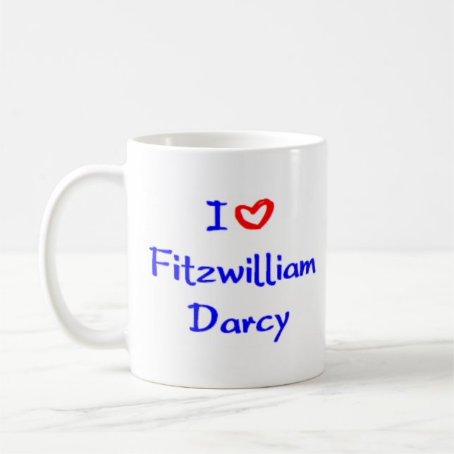 fitzwilliam darcy coffee mug (Left)