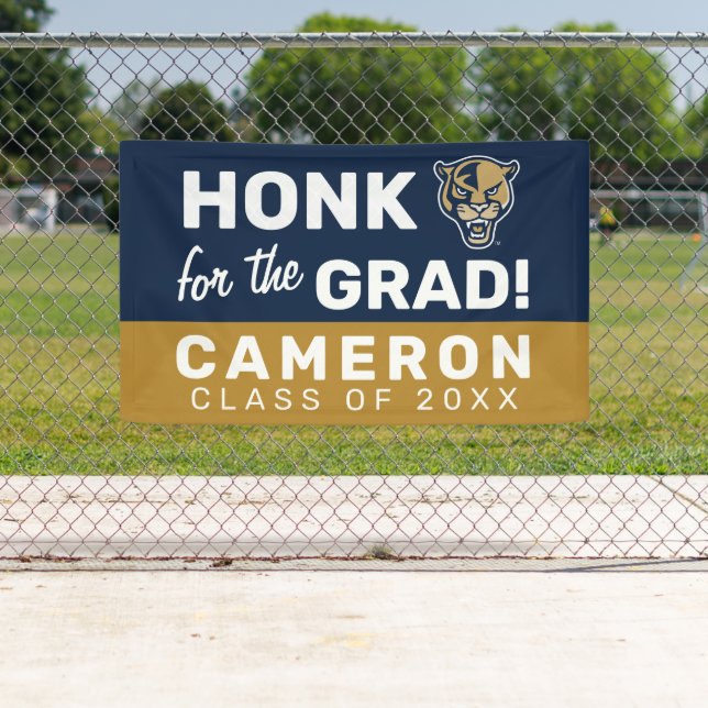 FIU Panther Head Banner (Insitu)