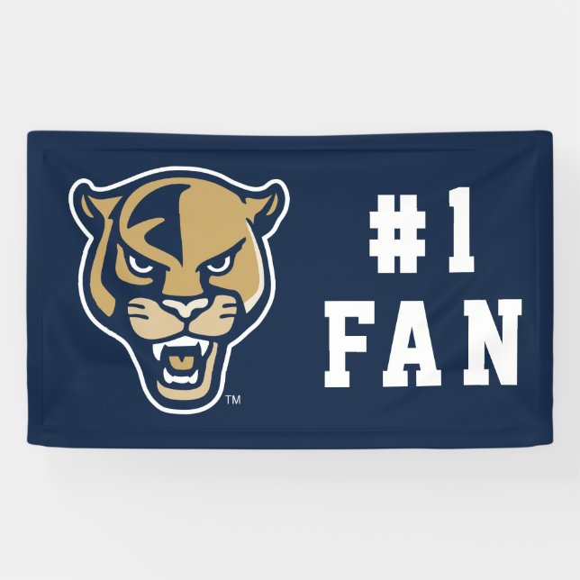 FIU Panther Head Banner (Horizontal)