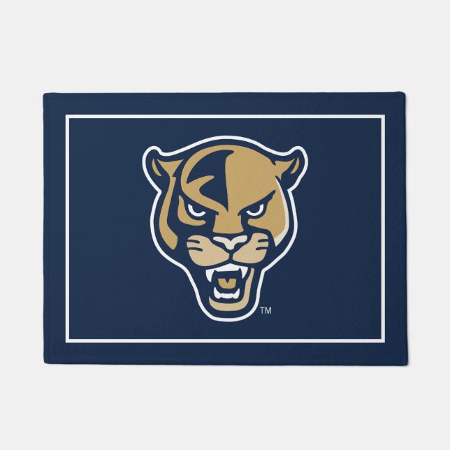 FIU Panther Head Doormat (Front)