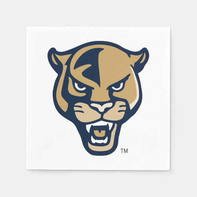 FIU Panther Head Napkin (Front)