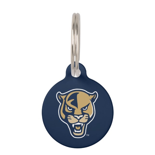 FIU Panther Head Pet Tag (Front)