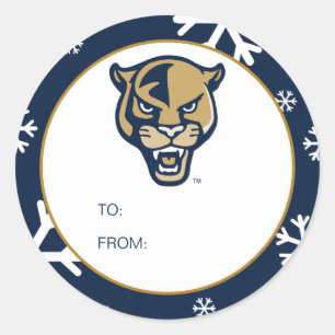FIU Panthers - Christmas Classic Round Sticker