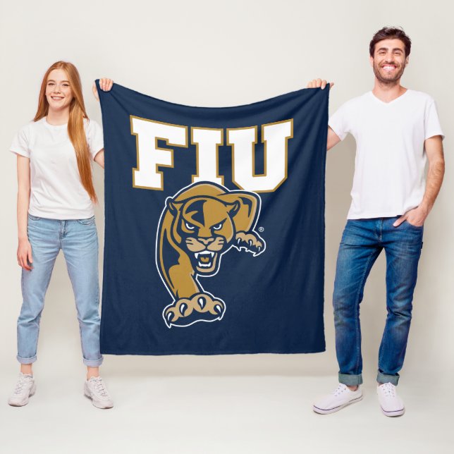 FIU Panthers Fleece Blanket (In Situ)