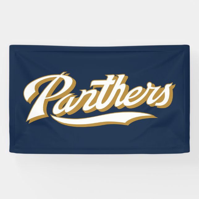FIU Panthers Script Banner (Horizontal)
