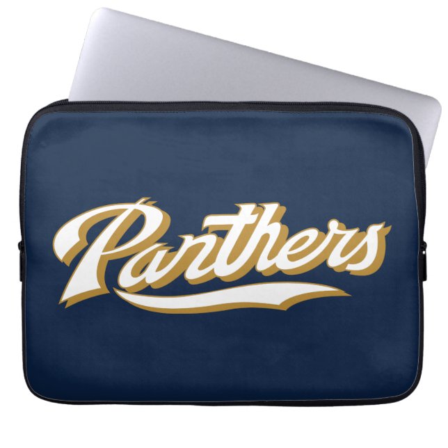FIU Panthers Script Laptop Sleeve (Front)