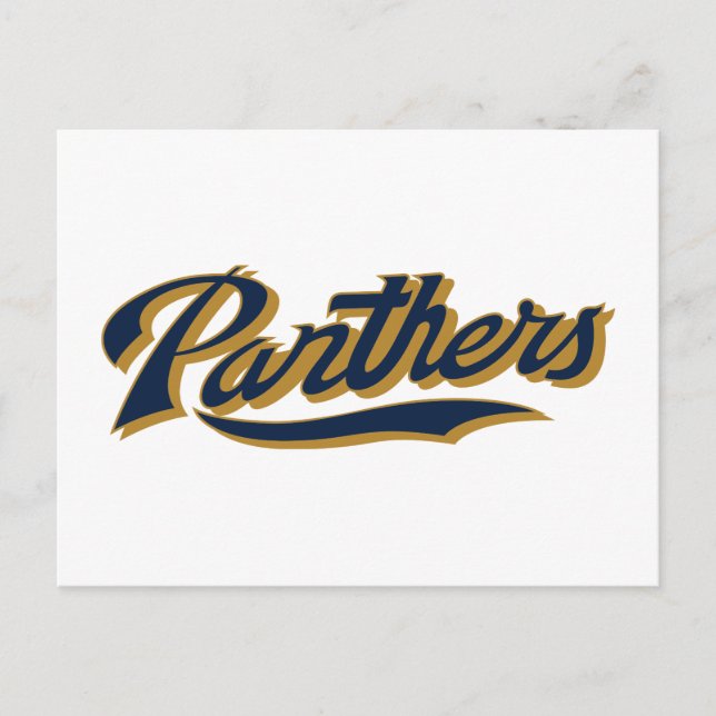 FIU Panthers Script Postcard (Front)