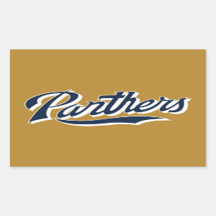 FIU Panthers Script Rectangular Sticker