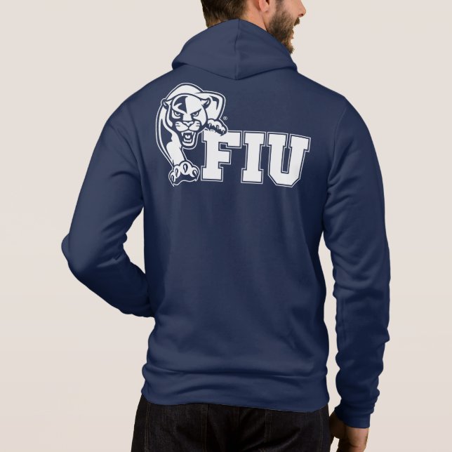 FIU Panthers - White Logo Hoodie (Back)