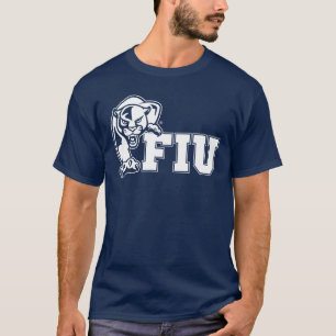 FIU Panthers - White Logo T-Shirt