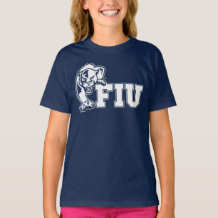 FIU Panthers - White Logo T-Shirt